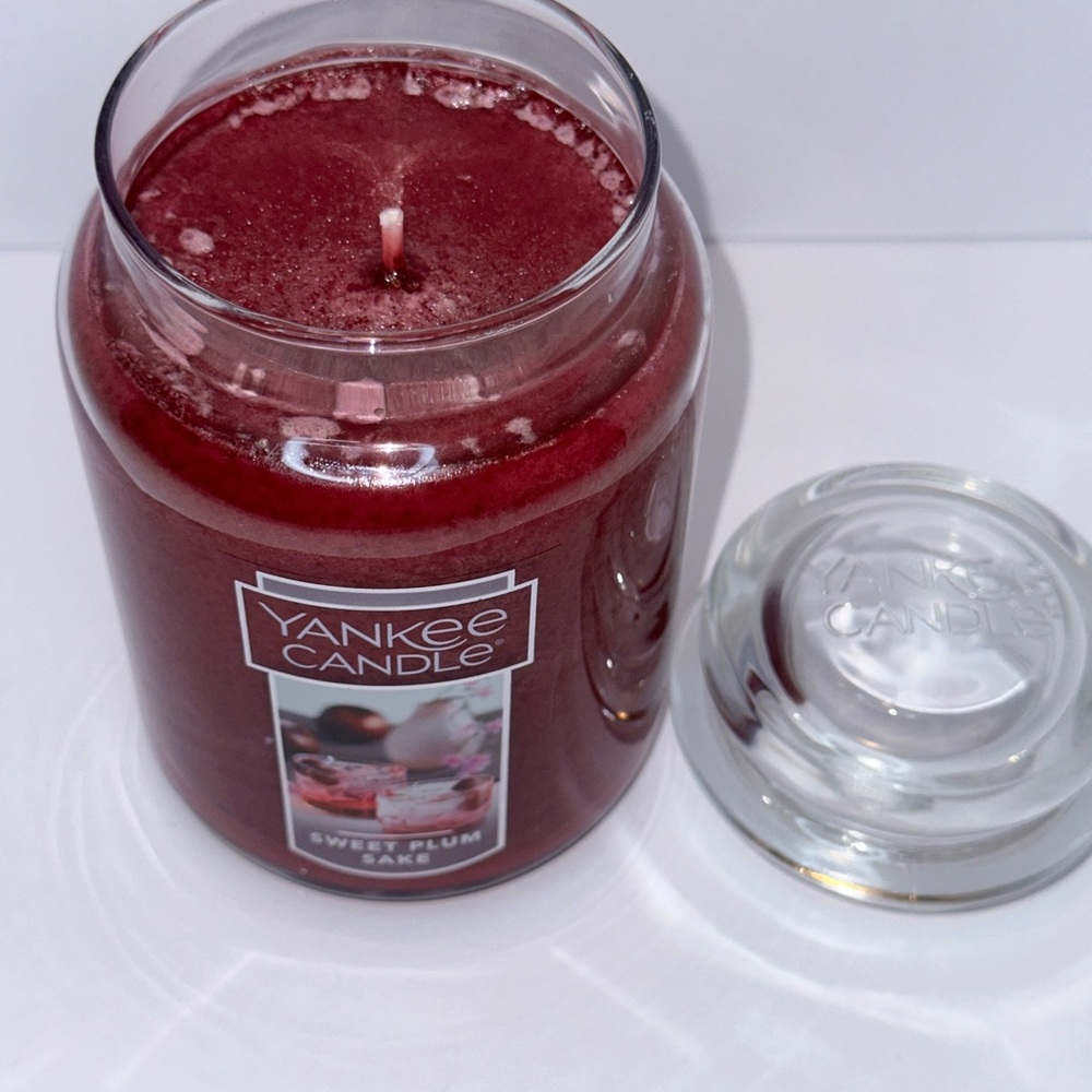 Yankee Candle Sweet Plum Sake Large 22 oz Jar
